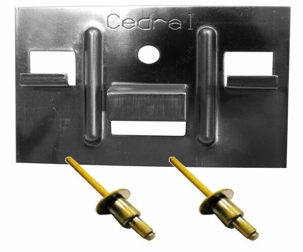 КЛЯММЕР + ЗАКЛЁПКА ДЛЯ CEDRAL CLICK 250 ШТ купить в Бронницах