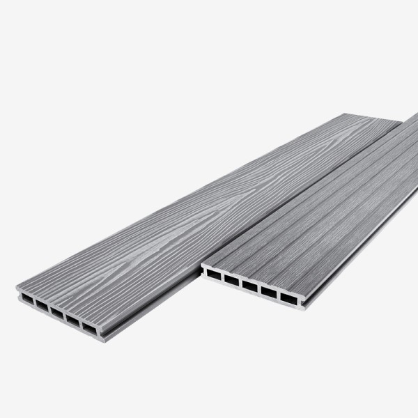 Террасная доска из ДПК RusDecking Unodeck Mogano - Серый купить в Бронницах