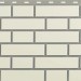 Фасадная панель Альта-Профиль, Кирпич Клинкерный, Белый купить в Бронницах