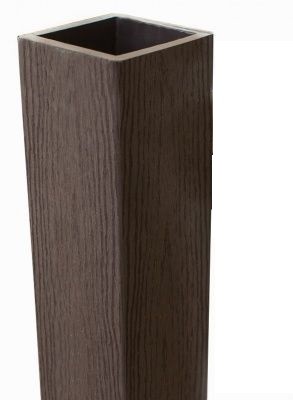 Столб опорный Woodvex Co-Extrusion Венге купить в Бронницах