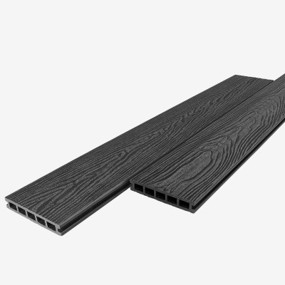Террасная доска из ДПК RusDecking Unodeck Vintage - Графит