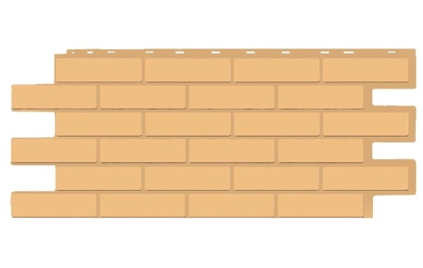Фасадная панель T-Siding Кирпич Модерн Эко Крем купить в Бронницах