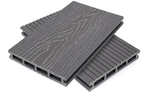 Террасная доская ДПК NanoWood Nature 3D пустотелая Серый купить в Бронницах