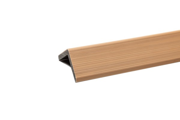 Уголок торцевой Ecodecking Скай коэкструзия 45х45х3000 Бук купить в Бронницах