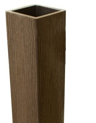Столб опорный Woodvex Co-Extrusion Кофе купить в Бронницах