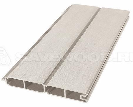 Заборный профиль из ДПК Savewood SW Agger матовый бежевый купить в Бронницах